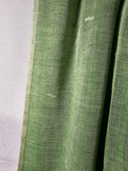 Bengali Beauty in Parrot Green Saree – Traditional Elegance with a Modern Touch