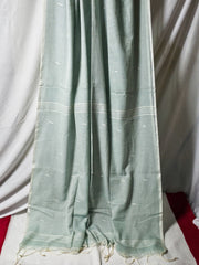 Bengali Beauty in Parrot Green Saree – Traditional Elegance with a Modern Touch