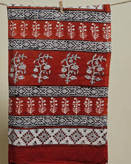 Dabu Handblocked Dupattas – Pure Cotton Fabric, Traditional Art