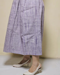 Buy Stylish Purple Cotton Skirt – Comfortable & Trendy Outfit